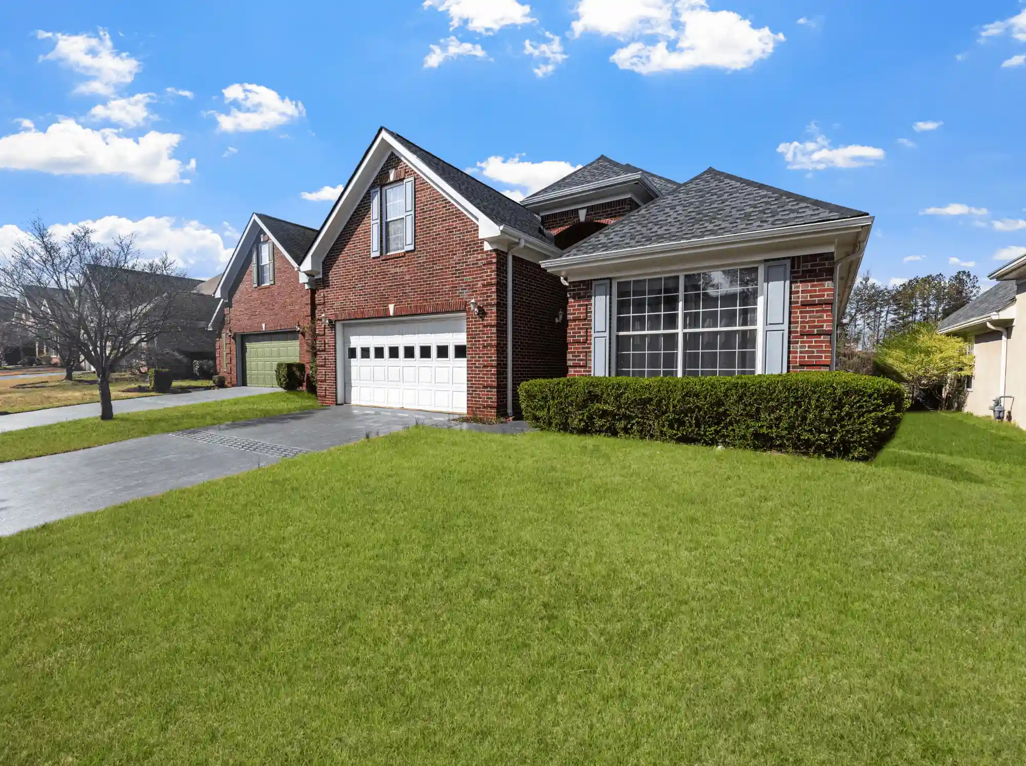 A classic brick home in the Atlanta metro representing a fast as-is home sale